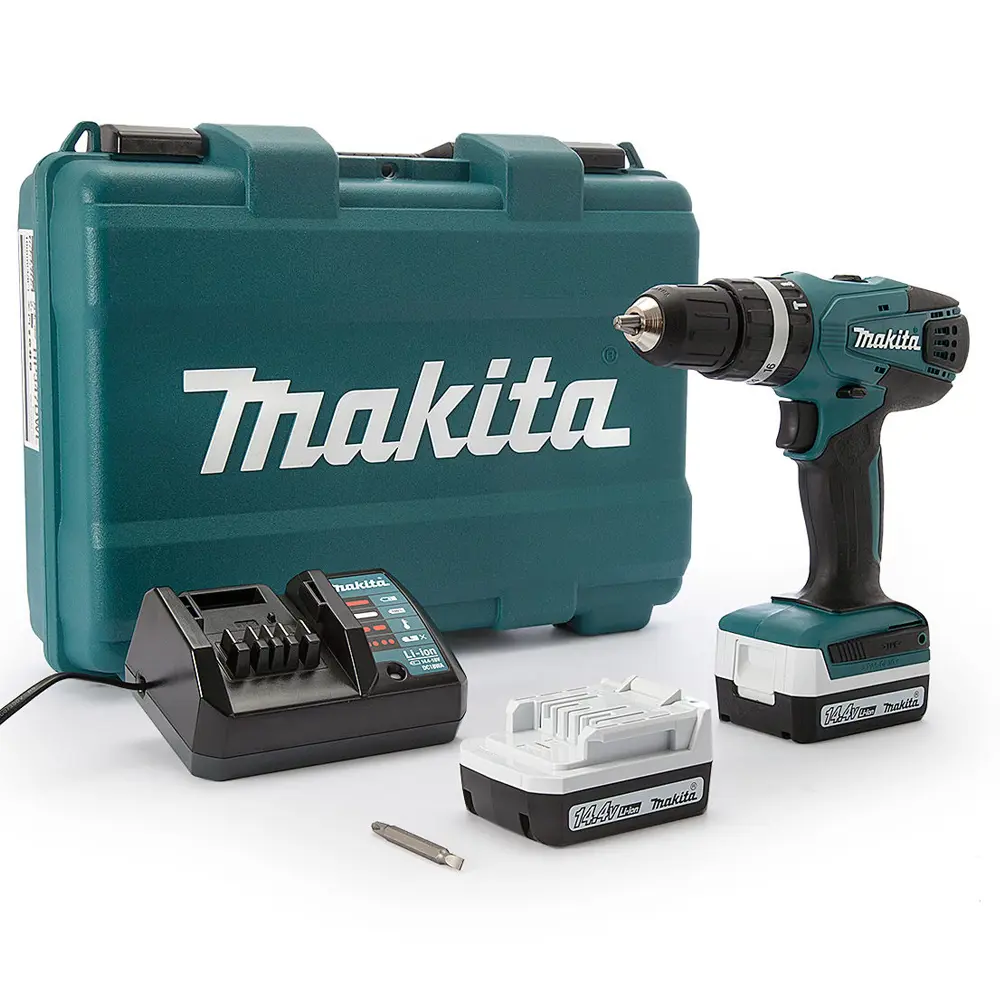 Фото 3 Дрель-шуруповерт аккумуляторная ударная Makita HP347DWE, 14.4 В Li-Ion 2x1.5 Ач Фото 3 Дрель-шуруповерт аккумуляторная ударная Makita HP347DWE, 14.4 В Li-Ion 2x1.5 Ач
