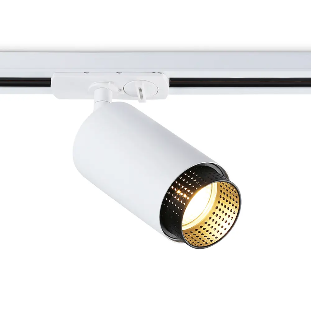 Фото Трековый светильник спот под лампу Ambrella light Gl5161 12 Вт 2 м² цвет белый Фото Трековый светильник спот под лампу Ambrella light Gl5161 12 Вт 2 м² цвет белый