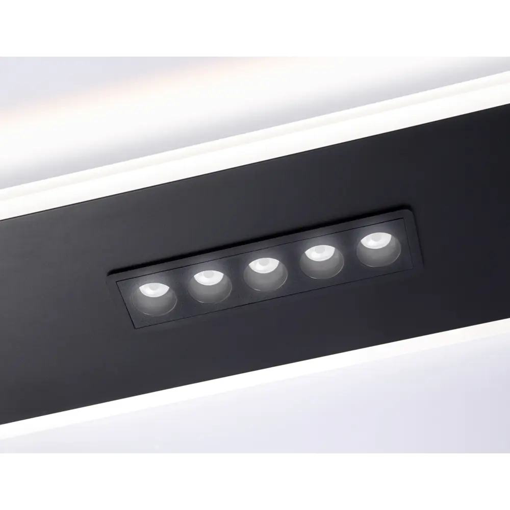 Фото 8 Светильник настенно-потолочный светодиодный Ambrella light Comfort linetech 28 м² регулируемый белый свет цвет черный Фото 8 Светильник настенно-потолочный светодиодный Ambrella light Comfort linetech 28 м² регулируемый белый свет цвет черный