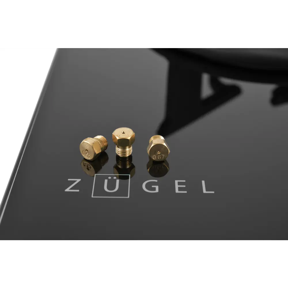 Фото 17 Газовая варочная панель Zugel ZGH452B 45 см 3 конфорки цвет черный