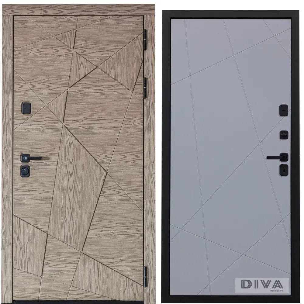 Фото Входная дверь Diva Line 40 УТ-00072263 960x2050см правая цвет дуб Фото Входная дверь Diva Line 40 УТ-00072263 960x2050см правая цвет дуб