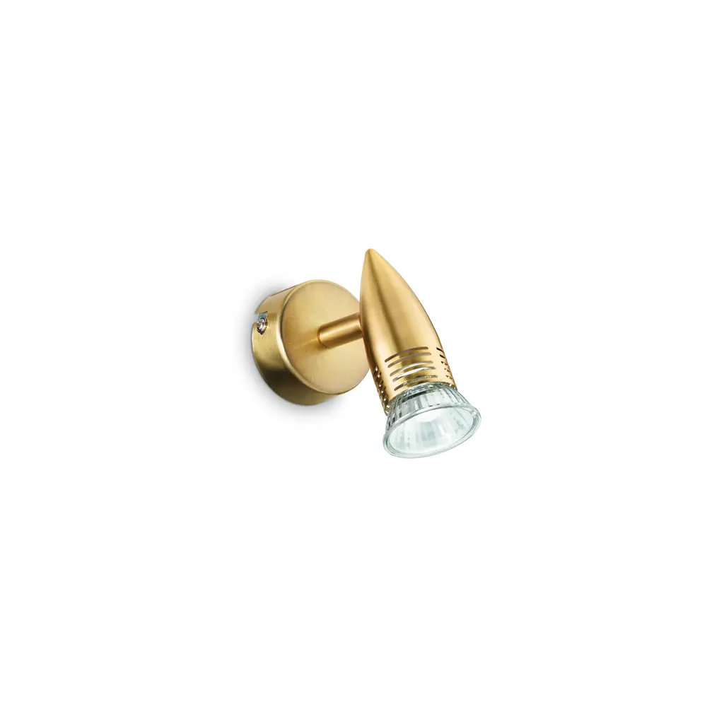 Фото Настенный светильник Ideal lux Alfa 285009 цвет латунь Фото Настенный светильник Ideal lux Alfa 285009 цвет латунь