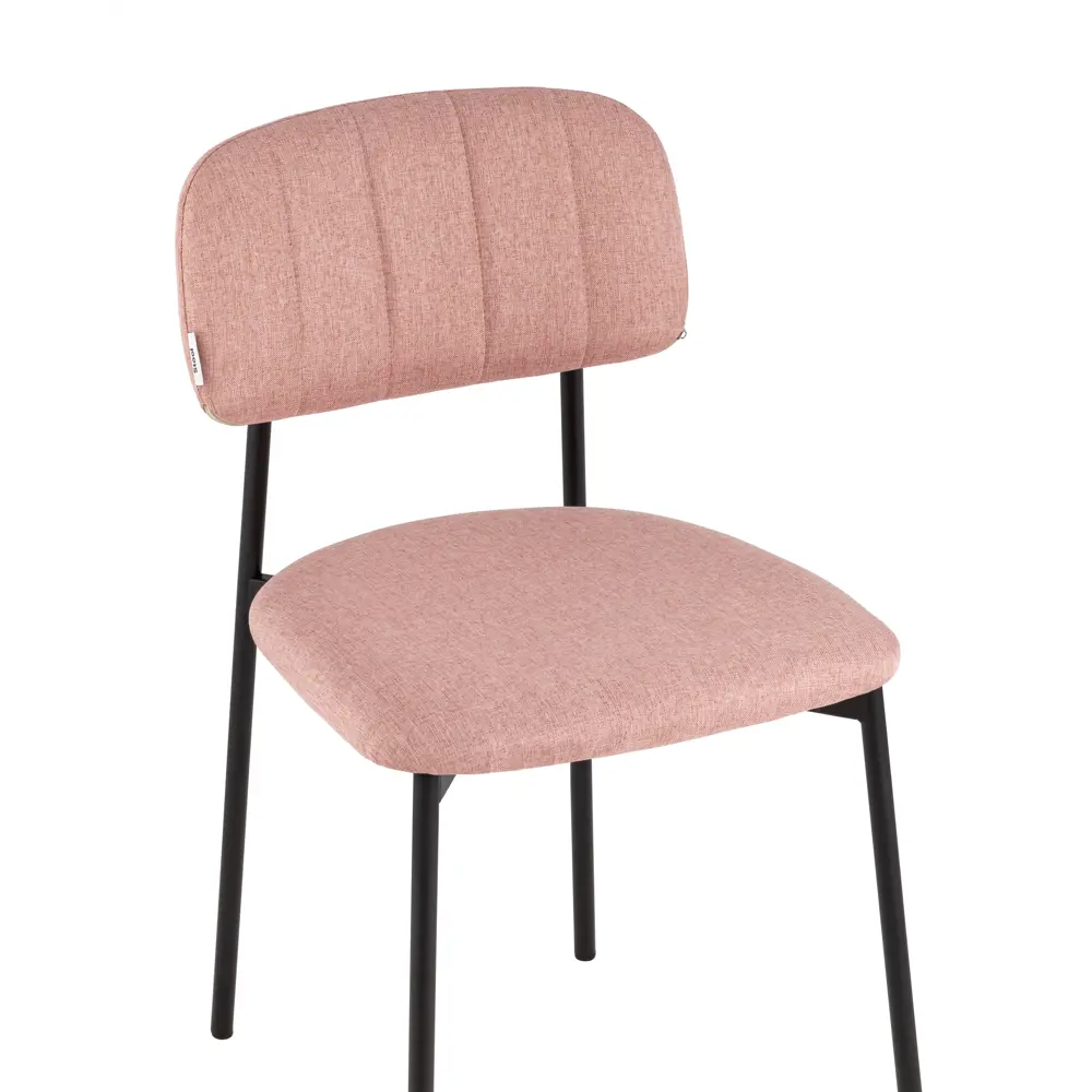 Фото 9 Стул Stool group Майло 43x76x49 см рогожка цвет розовый Фото 9 Стул Stool group Майло 43x76x49 см рогожка цвет розовый