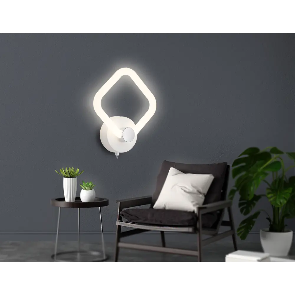 Фото 21 Настенный светильник светодиодный Ambrella Light FA Original FA3871 с выключателем на корпусе цвет белый Фото 21 Настенный светильник светодиодный Ambrella Light FA Original FA3871 с выключателем на корпусе цвет белый