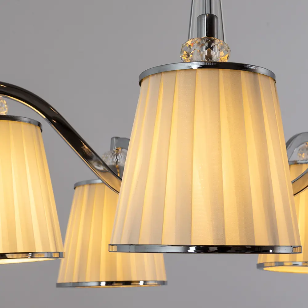 Фото 3 Люстра на штанге Arte Lamp Talitha Ar_a4047pl-5cc 5 ламп 6.5 м² цвет хром Фото 3 Люстра на штанге Arte Lamp Talitha Ar_a4047pl-5cc 5 ламп 6.5 м² цвет хром