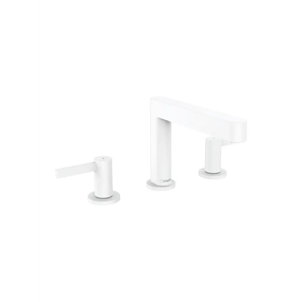 Фото Смеситель для раковины Hansgrohe Finoris 76033700 двухвентильный цвет матовый белый Фото Смеситель для раковины Hansgrohe Finoris 76033700 двухвентильный цвет матовый белый
