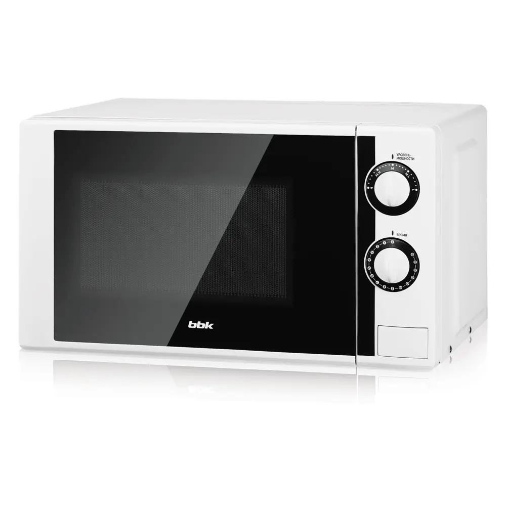 Фото Отдельностоящая микроволновая печь Bbk 20MWS-704M/W (W) 20 л 44.1x26x33.6 см цвет белый Фото Отдельностоящая микроволновая печь Bbk 20MWS-704M/W (W) 20 л 44.1x26x33.6 см цвет белый