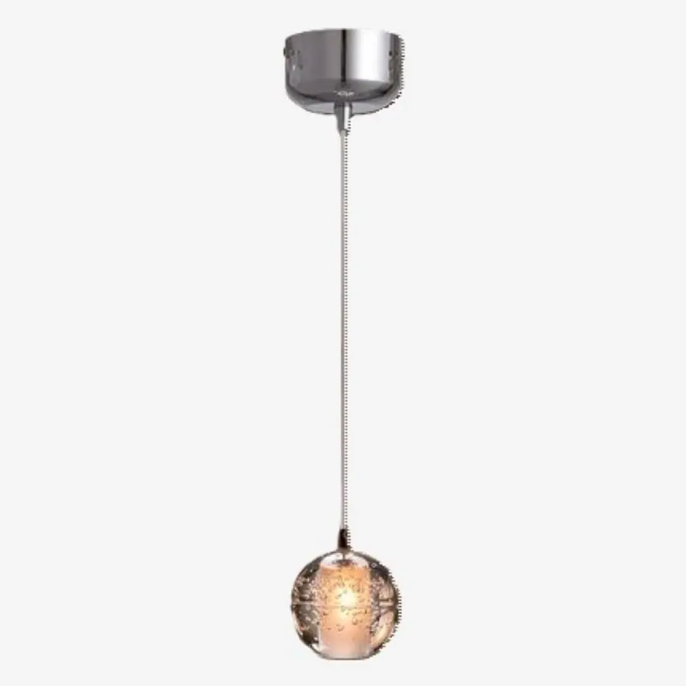 Фото Светильник подвесной светодиодный Imperiumloft Bocci 14.1 Single BubblesCrystal Glass теплый белый свет цвет серебристо/прозрачный Фото Светильник подвесной светодиодный Imperiumloft Bocci 14.1 Single BubblesCrystal Glass теплый белый свет цвет серебристо/прозрачный