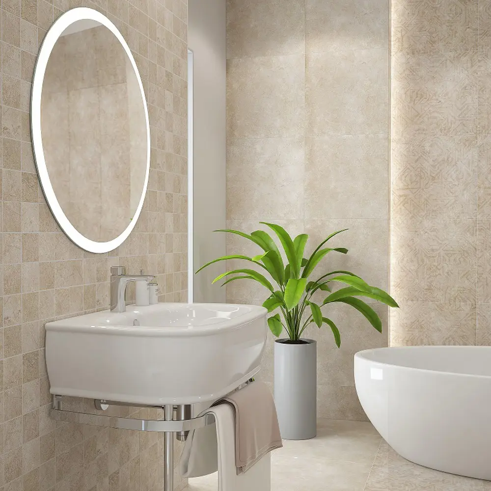 Фото 3 Плитка Керамин Детройт CDB00020376 50x50см 1.25 м² цвет серый, серебристый, цена за упаковку Фото 3 Плитка Керамин Детройт CDB00020376 50x50см 1.25 м² цвет серый, серебристый, цена за упаковку