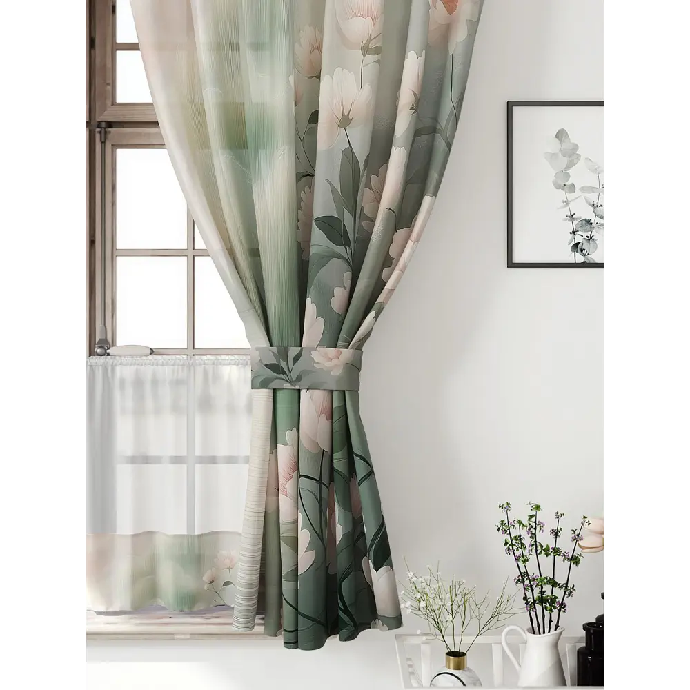Фото 5 Комплект штор Comfy way Иномик - 10 CW705010-160 на шторной ленте 160x150 см цвет бежевый Фото 5 Комплект штор Comfy way Иномик - 10 CW705010-160 на шторной ленте 160x150 см цвет бежевый