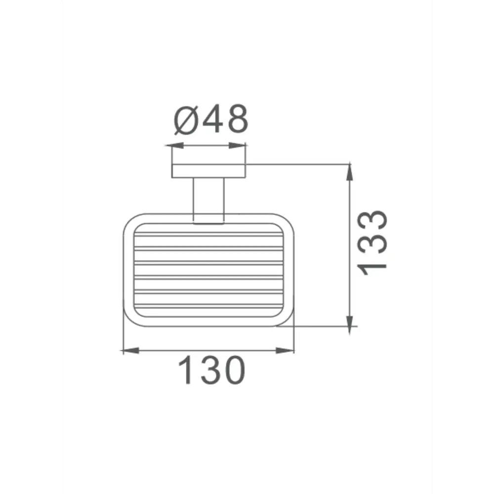 Фото 2 Мыльница Haiba HB8702-1 металл пластик цвет черный Фото 2 Мыльница Haiba HB8702-1 металл пластик цвет черный
