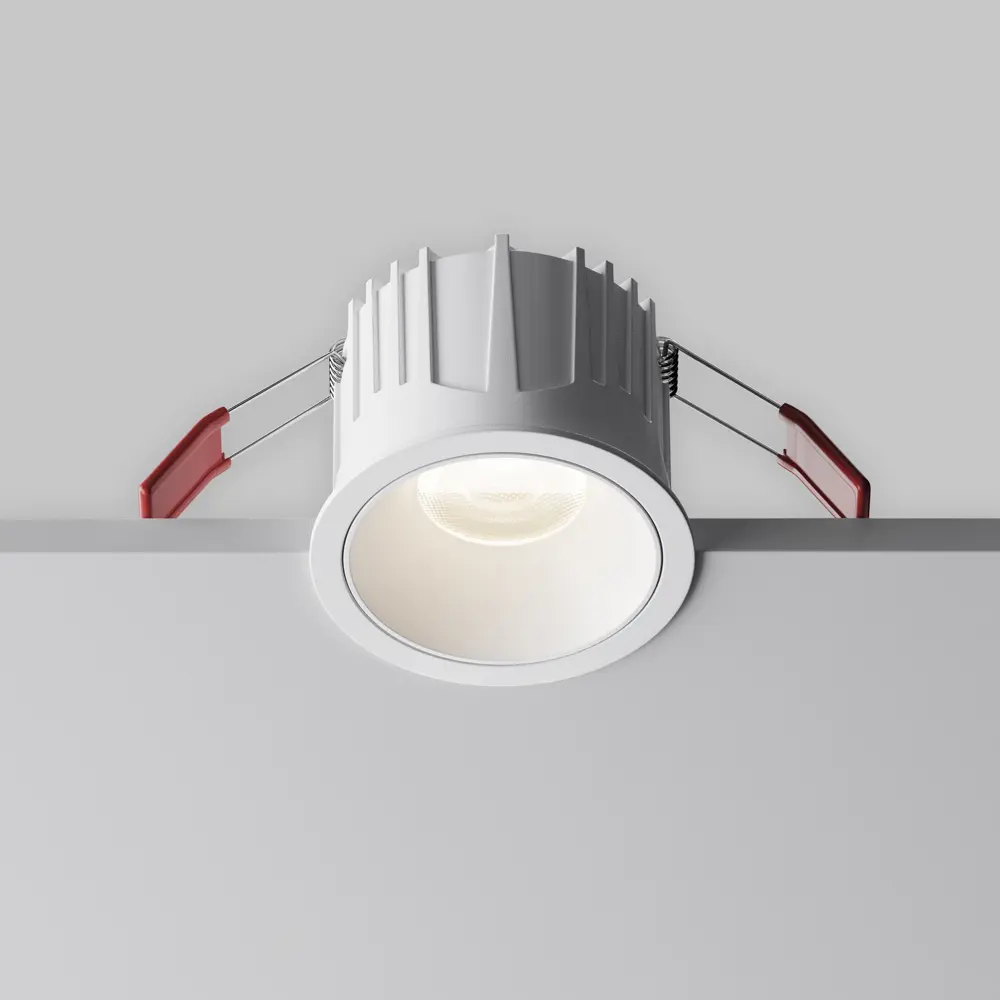 Фото 4 Светильник точечный встраиваемый светодиодный Maytoni Alfa led Dl043-01-15w4k-rd-w-1 под отверстие 75 мм 15 Вт нейтральный белый свет цвет белый Фото 4 Светильник точечный встраиваемый светодиодный Maytoni Alfa led Dl043-01-15w4k-rd-w-1 под отверстие 75 мм 15 Вт нейтральный белый свет цвет белый
