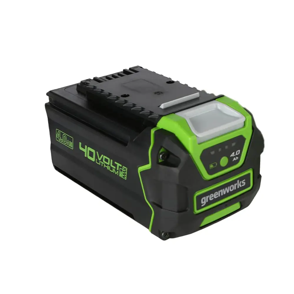Фото 2 Аккумулятор Greenworks G40B4, 40 В Li-Ion 4 Ач в комплекте с перчатками Фото 2 Аккумулятор Greenworks G40B4, 40 В Li-Ion 4 Ач в комплекте с перчатками