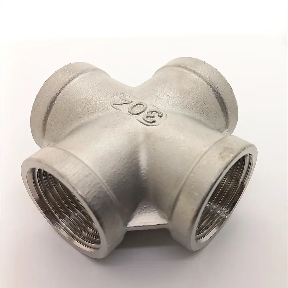 Фото 3 Крестовина Ifitting MG-DCF 2"x2"x2"x2" ВР нержавеющая сталь Фото 3 Крестовина Ifitting MG-DCF 2"x2"x2"x2" ВР нержавеющая сталь