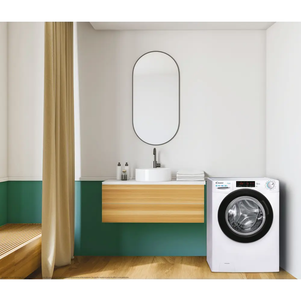 Фото 3 Стиральная машина Candy Cs44285twmb/2-07 60x85x44 см 8.5 кг цвет белый Фото 3 Стиральная машина Candy Cs44285twmb/2-07 60x85x44 см 8.5 кг цвет белый