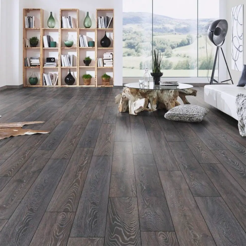 Фото Ламинат Kronospan Super Natural Classic Дуб Бедрок 33 класс толщина 8 мм с фаской 2.22 м²