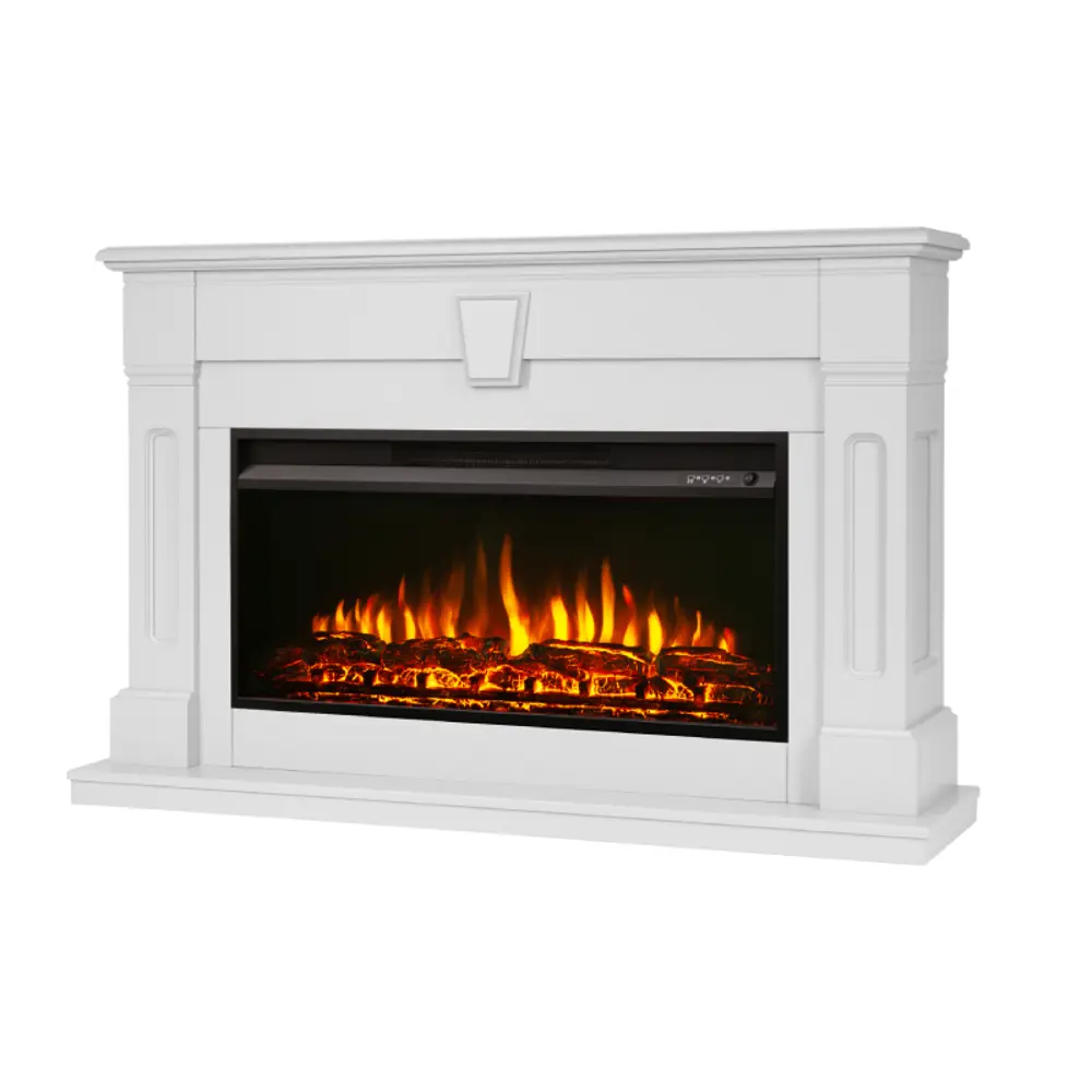 Фото 2 Каминокомплект Realflame Kellie 36 WT-P511 с очагом Flash-S 36 2000Вт белый Фото 2 Каминокомплект Realflame Kellie 36 WT-P511 с очагом Flash-S 36 2000Вт белый