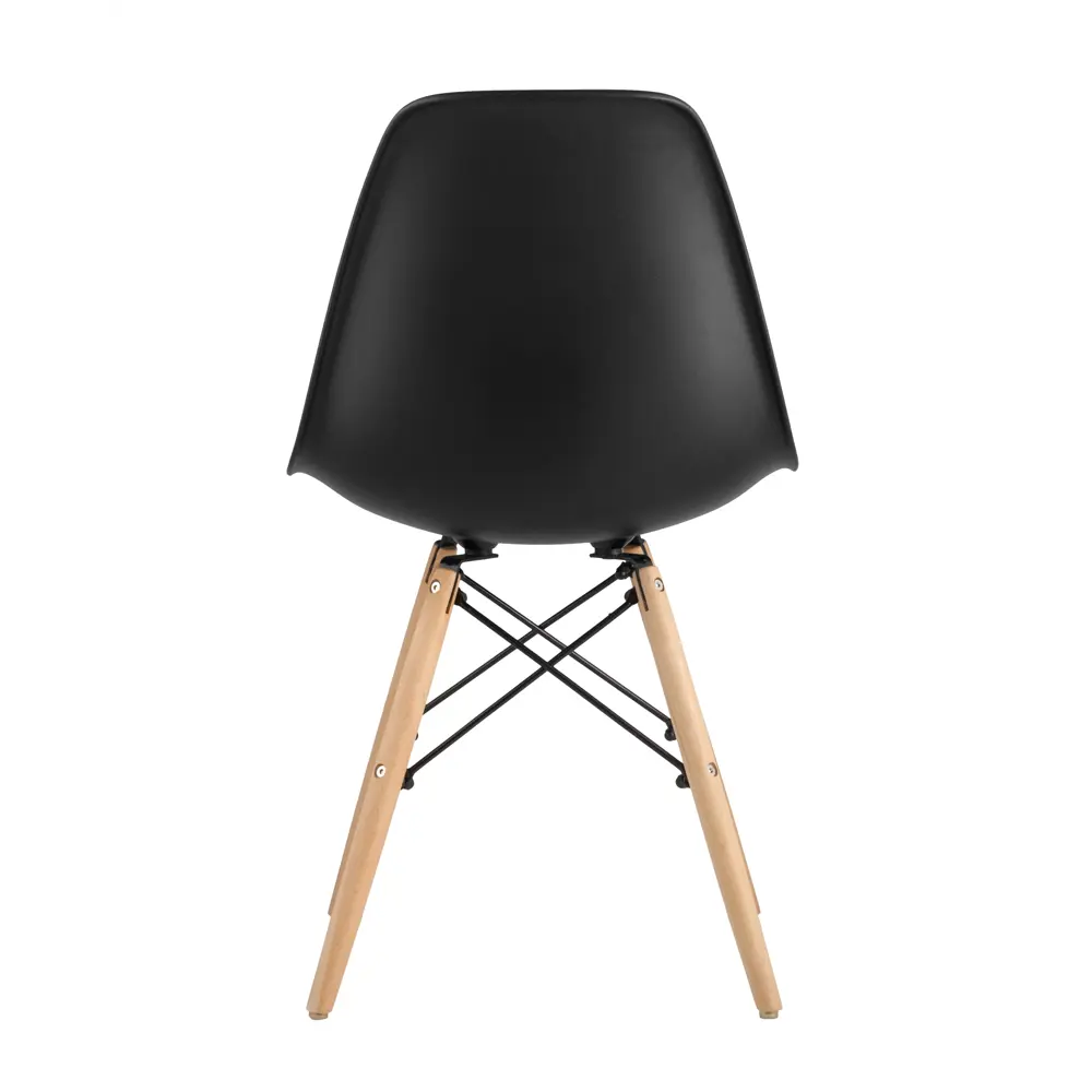 Фото 3 Кухонный стул Stool group Eames 46x82x53 см пластик цвет Черный Фото 3 Кухонный стул Stool group Eames 46x82x53 см пластик цвет Черный