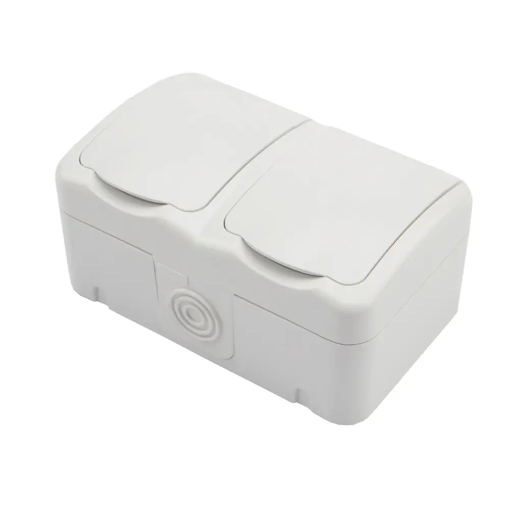Фото Розетка двойная Kranz Mini OG KR-78-0606 с заземлением 220 В 10 A цвет белый Фото Розетка двойная Kranz Mini OG KR-78-0606 с заземлением 220 В 10 A цвет белый