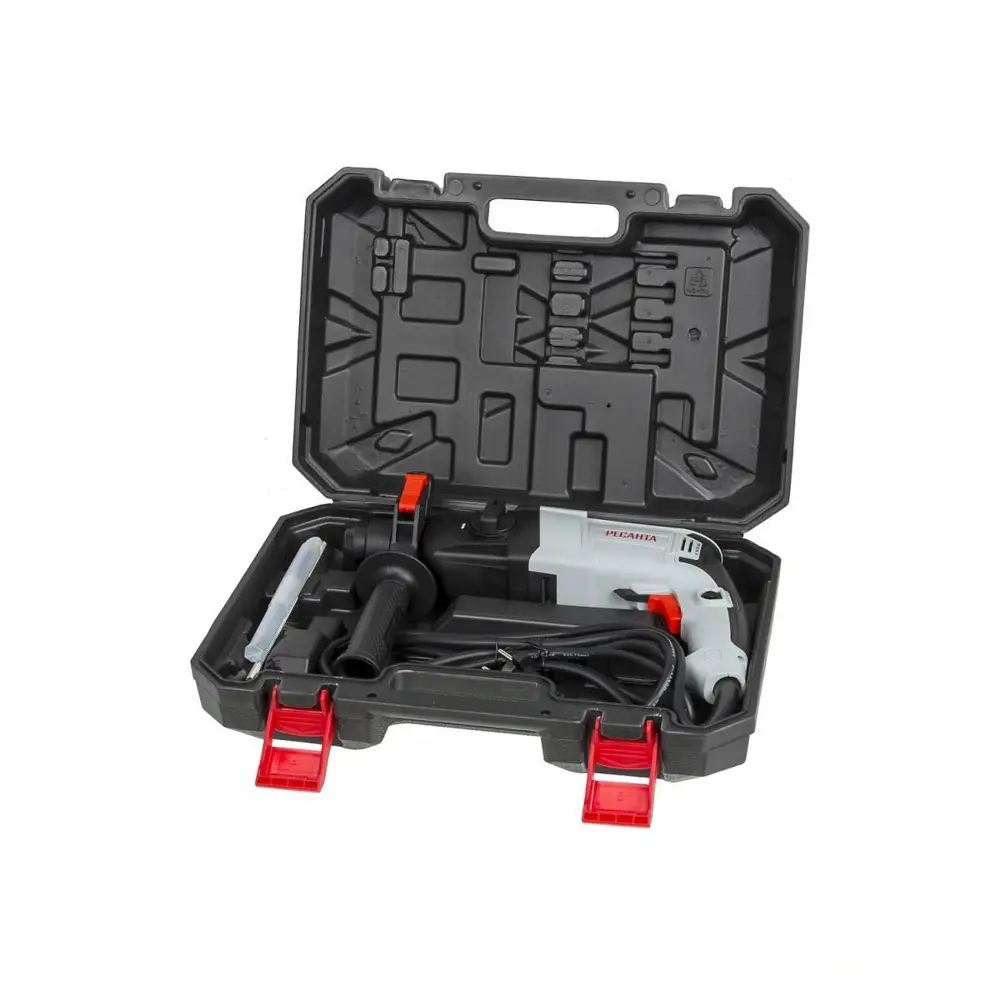 Фото 4 Перфоратор сетевой SDS Plus Ресанта П-24-650К 00-00008643, 650 Вт, 2.8 Дж Фото 4 Перфоратор сетевой SDS Plus Ресанта П-24-650К 00-00008643, 650 Вт, 2.8 Дж