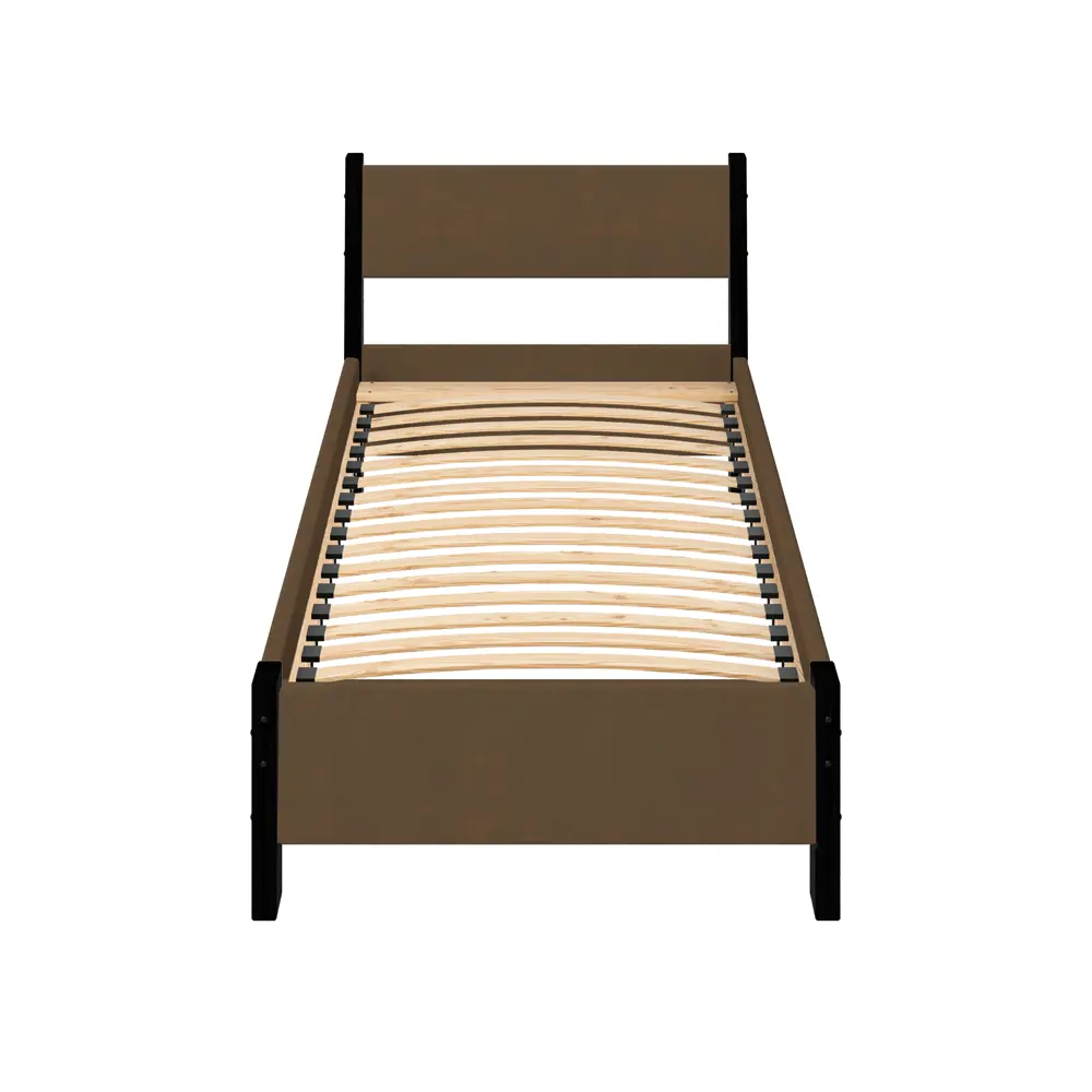 Фото 3 Кровать Solarius Мишка орто основание mkr-obiv-rs9-onix80-200-orto 90 x 80 x 210 см дерево цвет коричневый/оникс Фото 3 Кровать Solarius Мишка орто основание mkr-obiv-rs9-onix80-200-orto 90 x 80 x 210 см дерево цвет коричневый/оникс