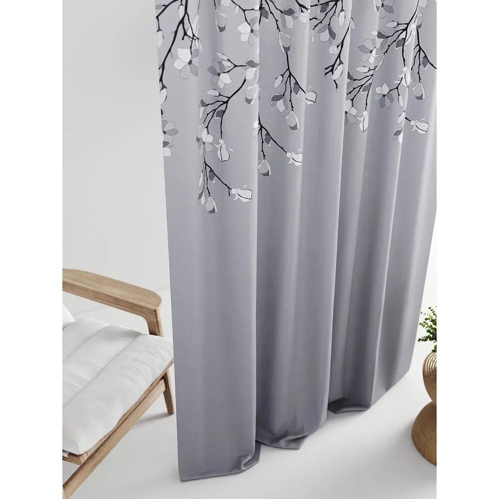 Фото 3 Штора на шторной ленте Comfy Way Линсти - 231 CW592231-270, 270x150 см, цвет серый Фото 3 Штора на шторной ленте Comfy Way Линсти - 231 CW592231-270, 270x150 см, цвет серый