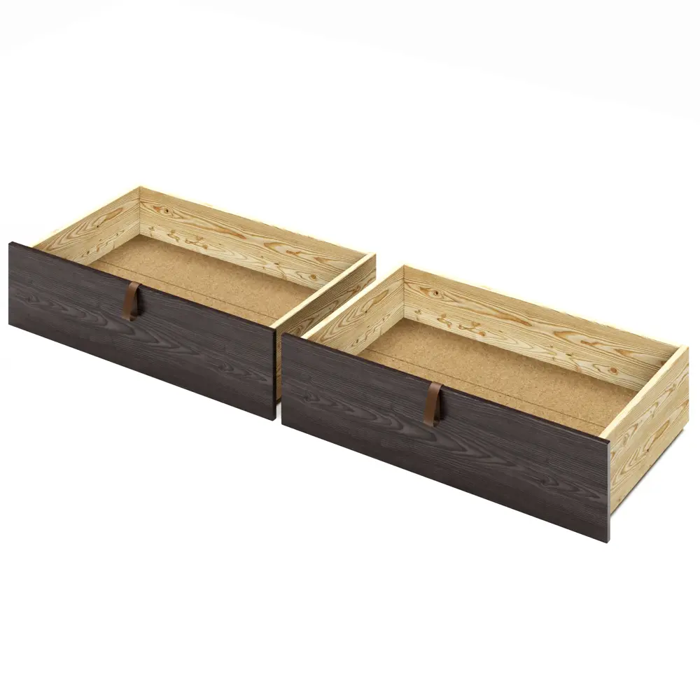 Фото 4 Тахта односпальная Solarius сплошное основание с 2 выкатными ящиками 110x63x200 см сосна цвет венге Фото 4 Тахта односпальная Solarius сплошное основание с 2 выкатными ящиками 110x63x200 см сосна цвет венге