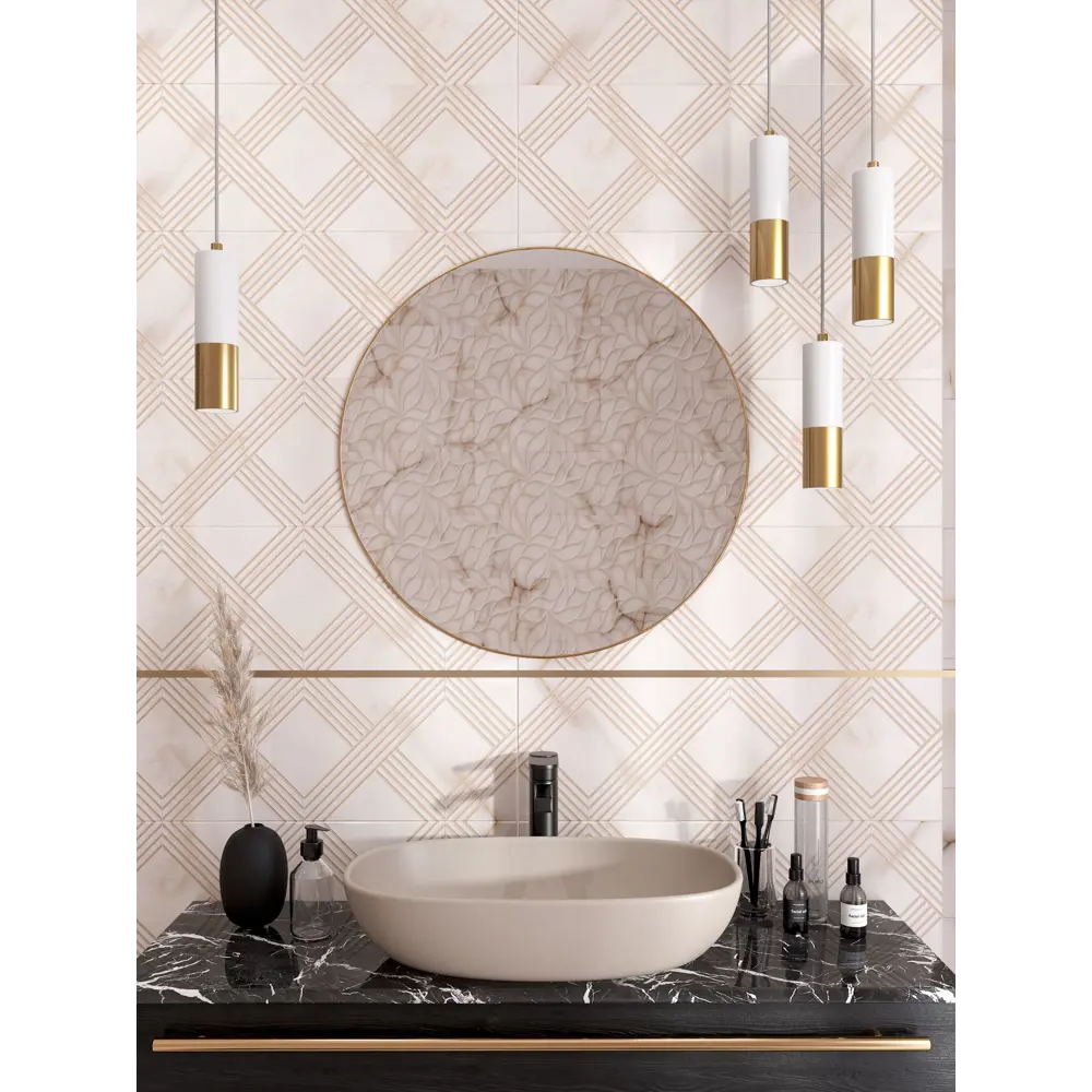 Фото 2 Керамическая плитка Eletto ceramica Rosa portogallo 588382002 глянцевый 24.2x70см Фото 2 Керамическая плитка Eletto ceramica Rosa portogallo 588382002 глянцевый 24.2x70см