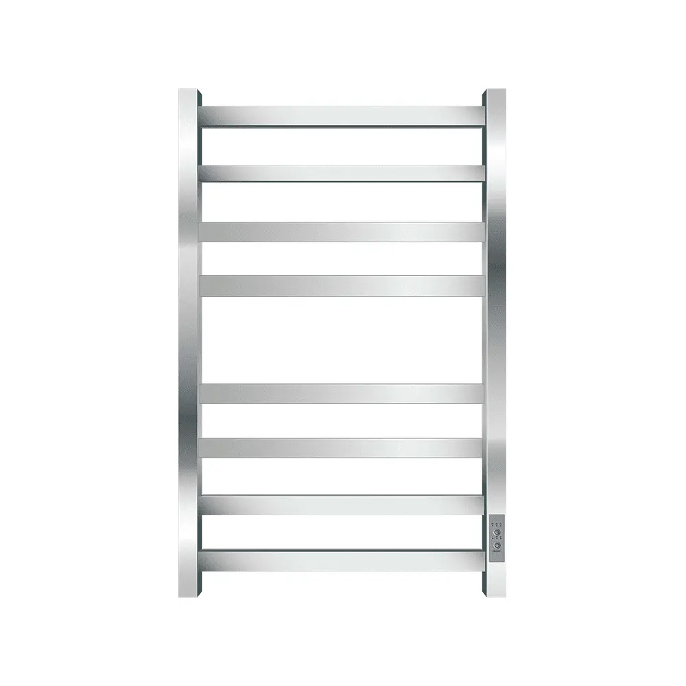 Фото Полотенцесушитель электрический Primoclima Nox 30 E Inox 500x800 мм 120 Вт с терморегулятором лесенка цвет полированная нержавеющая сталь Фото Полотенцесушитель электрический Primoclima Nox 30 E Inox 500x800 мм 120 Вт с терморегулятором лесенка цвет полированная нержавеющая сталь