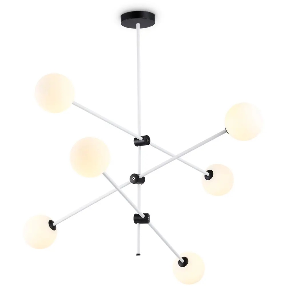 Фото Люстра потолочная светодиодная Ambrella Traditional tr2512 18 м² теплый белый (желтый) свет цвет белый Фото Люстра потолочная светодиодная Ambrella Traditional tr2512 18 м² теплый белый (желтый) свет цвет белый