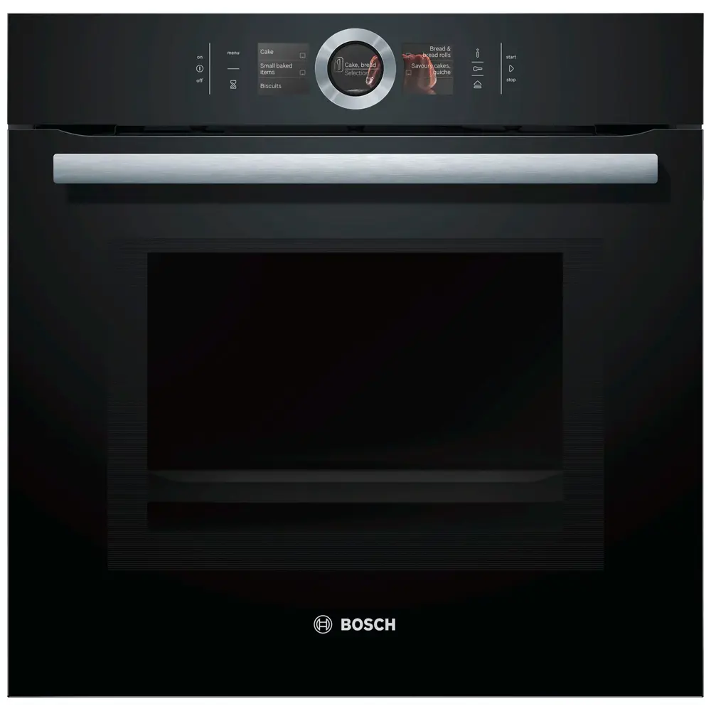 Фото Встраиваемый духовой шкаф Bosch Serie|8 Hng6764B6 59.40x59.40x54.80 см цвет черный Фото Встраиваемый духовой шкаф Bosch Serie|8 Hng6764B6 59.40x59.40x54.80 см цвет черный