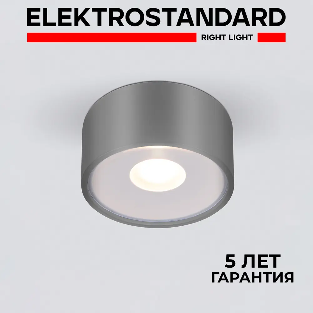 Фото Светильник уличный потолочный светодиодный Elektrostandard Light 35141/H IP65 цвет серый Фото Светильник уличный потолочный светодиодный Elektrostandard Light 35141/H IP65 цвет серый
