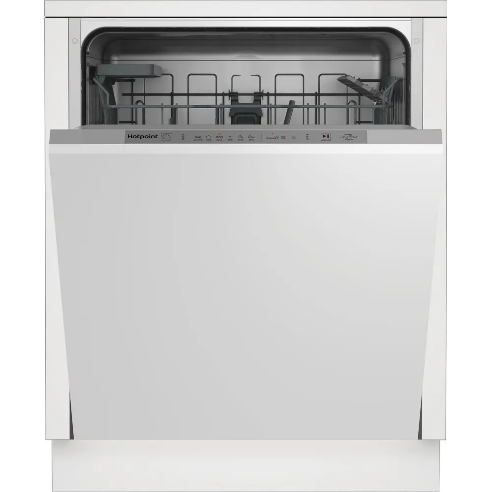 Фото Встраиваемая посудомоечная машина Hotpoint HI 4B66WS 59.8 см 6 программ цвет белый Фото Встраиваемая посудомоечная машина Hotpoint HI 4B66WS 59.8 см 6 программ цвет белый