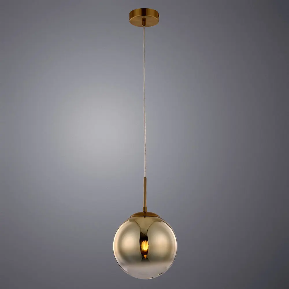 Фото 2 Светильник подвесной Arte Lamp Jupiter gold Ar_a7961sp-1go 1 лампа 2 м² цвет золото Фото 2 Светильник подвесной Arte Lamp Jupiter gold Ar_a7961sp-1go 1 лампа 2 м² цвет золото