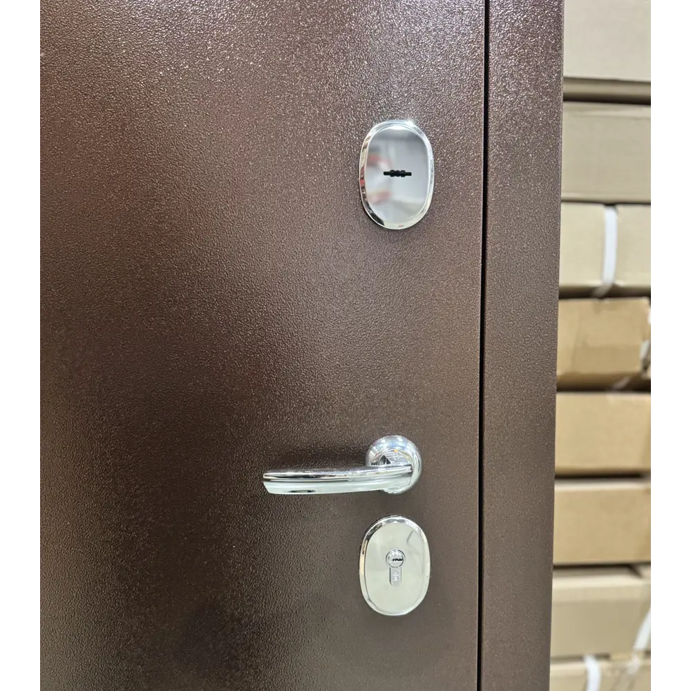 Фото 7 Входная дверь Foreman Foreman-f5 левый 205x86см цвет гофрированный картон/дуб белый