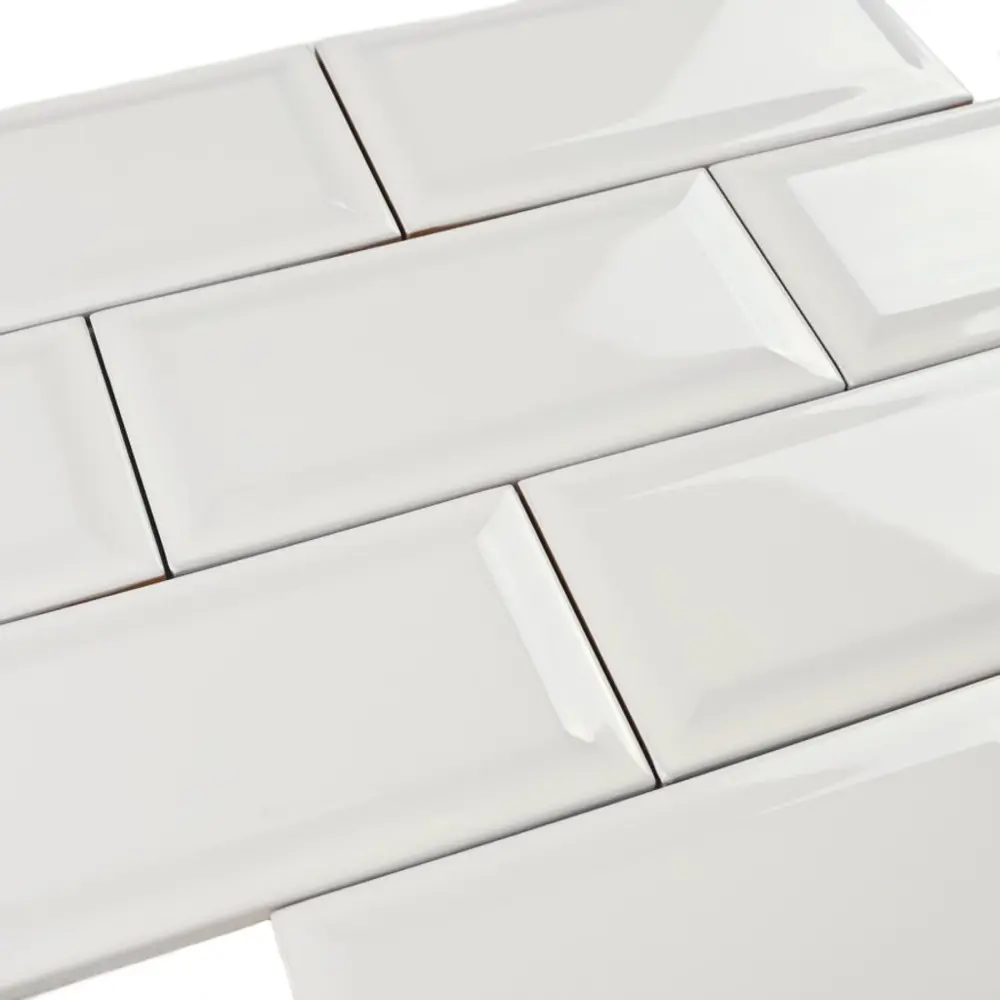 Фото 2 Керамическая плитка Modern ceramics Metro Bianco 15x7.5x0.9 см цвет белый Фото 2 Керамическая плитка Modern ceramics Metro Bianco 15x7.5x0.9 см цвет белый