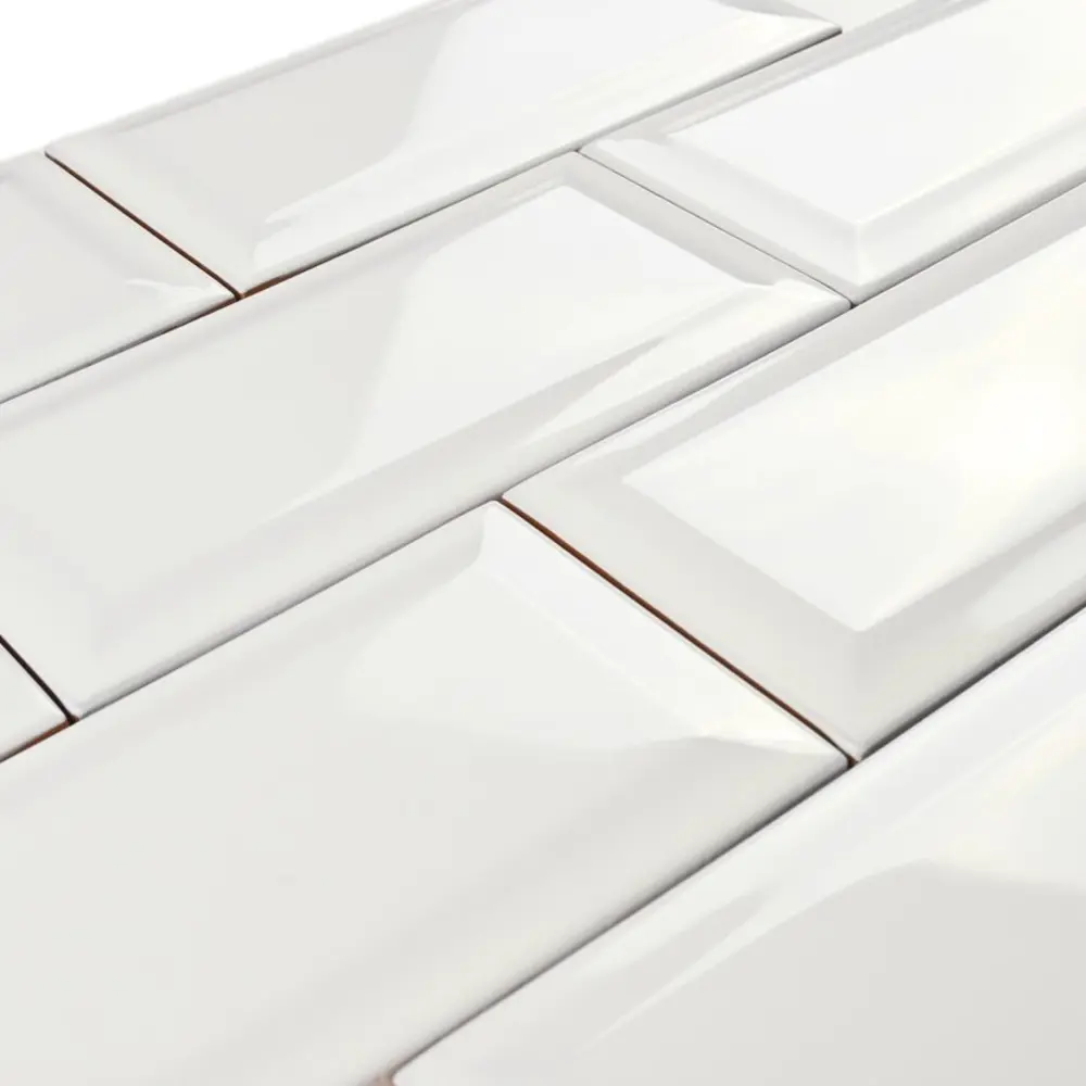Фото 3 Керамическая плитка Modern ceramics Metro Bianco 15x7.5x0.9 см цвет белый Фото 3 Керамическая плитка Modern ceramics Metro Bianco 15x7.5x0.9 см цвет белый