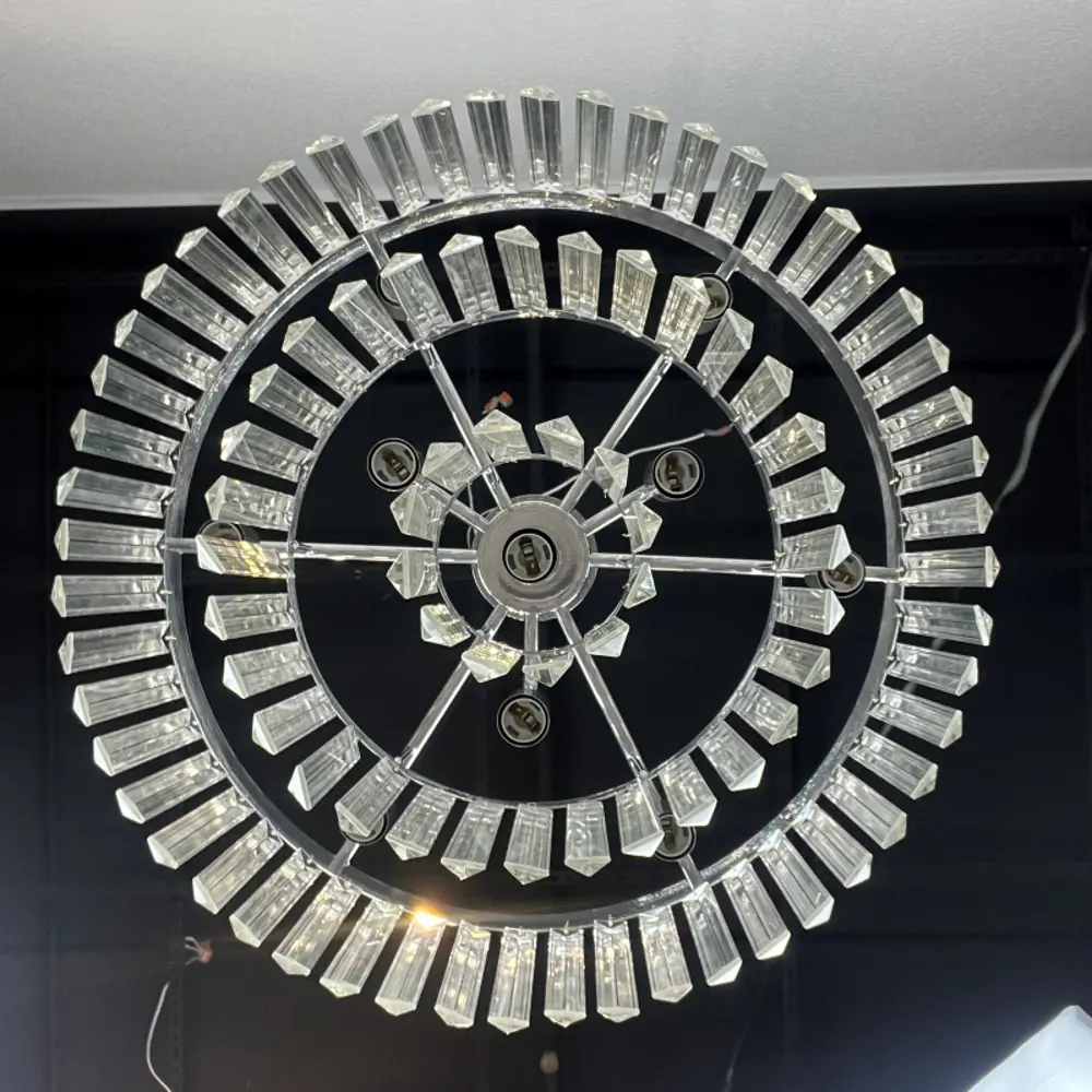 Фото 4 Люстра подвесная Imperiumloft Rh 1920s odeon clear glass fringe 3-tier chandelier chrome 228791-22 10 ламп 20 м² цвет черный Фото 4 Люстра подвесная Imperiumloft Rh 1920s odeon clear glass fringe 3-tier chandelier chrome 228791-22 10 ламп 20 м² цвет черный