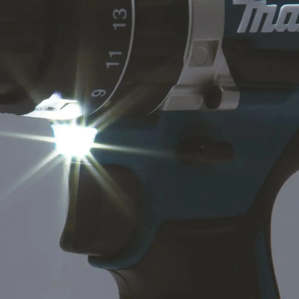 Фото 4 Дрель-шуруповерт аккумуляторная бесщеточная ударная Makita DHP484Z, 18 В Li, без АКБ и ЗУ Фото 4 Дрель-шуруповерт аккумуляторная бесщеточная ударная Makita DHP484Z, 18 В Li, без АКБ и ЗУ