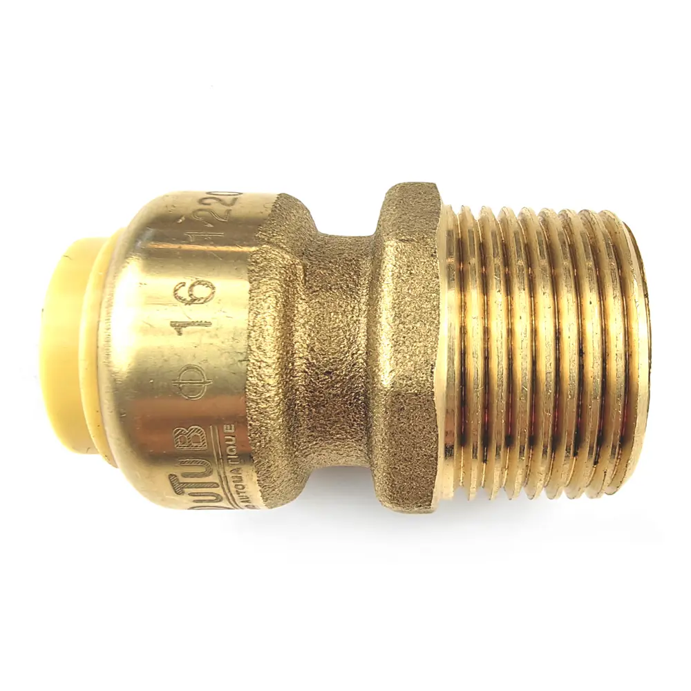 Фото Муфта комбинированная Boutte 3/4"x20 мм НР латунь Фото Муфта комбинированная Boutte 3/4"x20 мм НР латунь