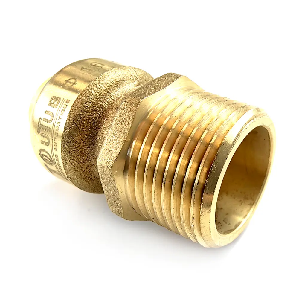 Фото 2 Муфта комбинированная Boutte 3/4"x20 мм НР латунь Фото 2 Муфта комбинированная Boutte 3/4"x20 мм НР латунь