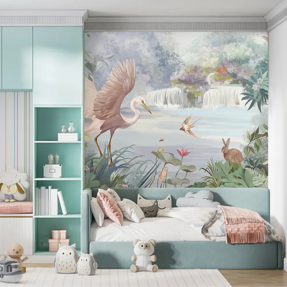 Фото Фотообои флизелиновые Urban Style В тропическом лесу UST5836, 200x180 см Фото Фотообои флизелиновые Urban Style В тропическом лесу UST5836, 200x180 см