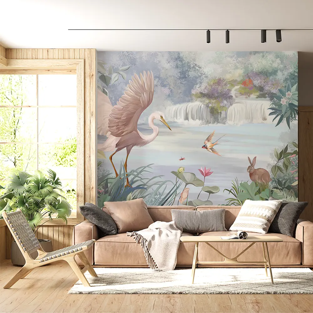 Фото 8 Фотообои флизелиновые Urban Style В тропическом лесу UST5836, 200x180 см Фото 8 Фотообои флизелиновые Urban Style В тропическом лесу UST5836, 200x180 см