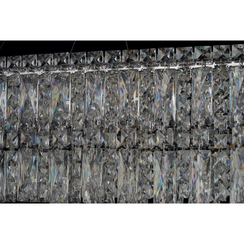 Фото 2 Люстра подвесная светодиодная Arti Lampadari Ovindoli nickel AL_Ovindoli_L_1.5.100x35.100_N регулируемый белый свет цвет серый/серебристый Фото 2 Люстра подвесная светодиодная Arti Lampadari Ovindoli nickel AL_Ovindoli_L_1.5.100x35.100_N регулируемый белый свет цвет серый/серебристый