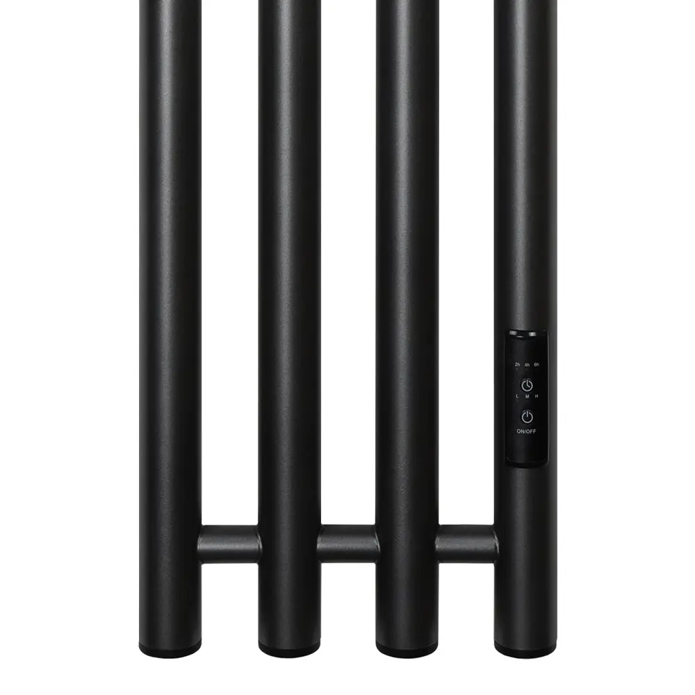 Фото 3 Полотенцесушитель электрический Primoclima Sol R E Graphite 210x1200 мм 122 Вт с терморегулятором I-образный цвет графитовый Фото 3 Полотенцесушитель электрический Primoclima Sol R E Graphite 210x1200 мм 122 Вт с терморегулятором I-образный цвет графитовый