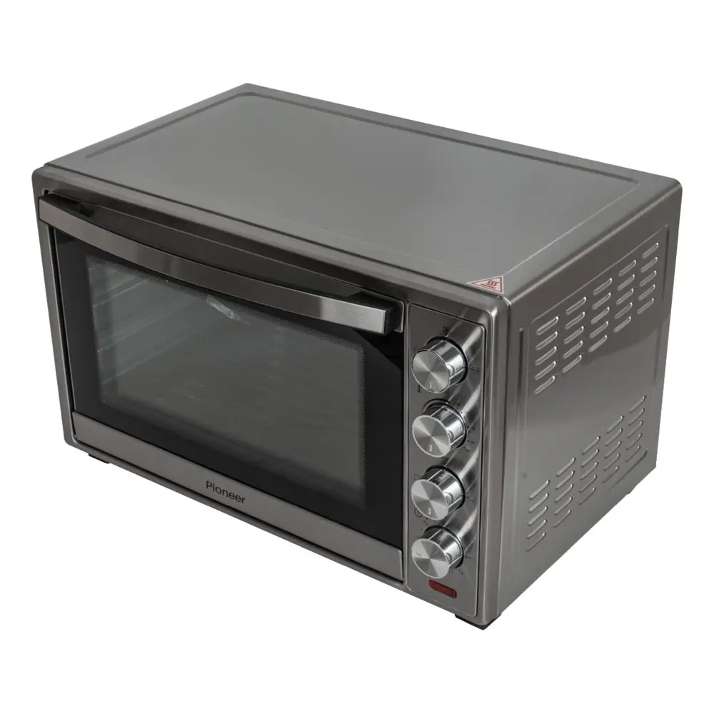Фото 7 Электропечь 2000 Вт Pioneer 420993 57.5x36x40 см цвет серебристый Фото 7 Электропечь 2000 Вт Pioneer 420993 57.5x36x40 см цвет серебристый