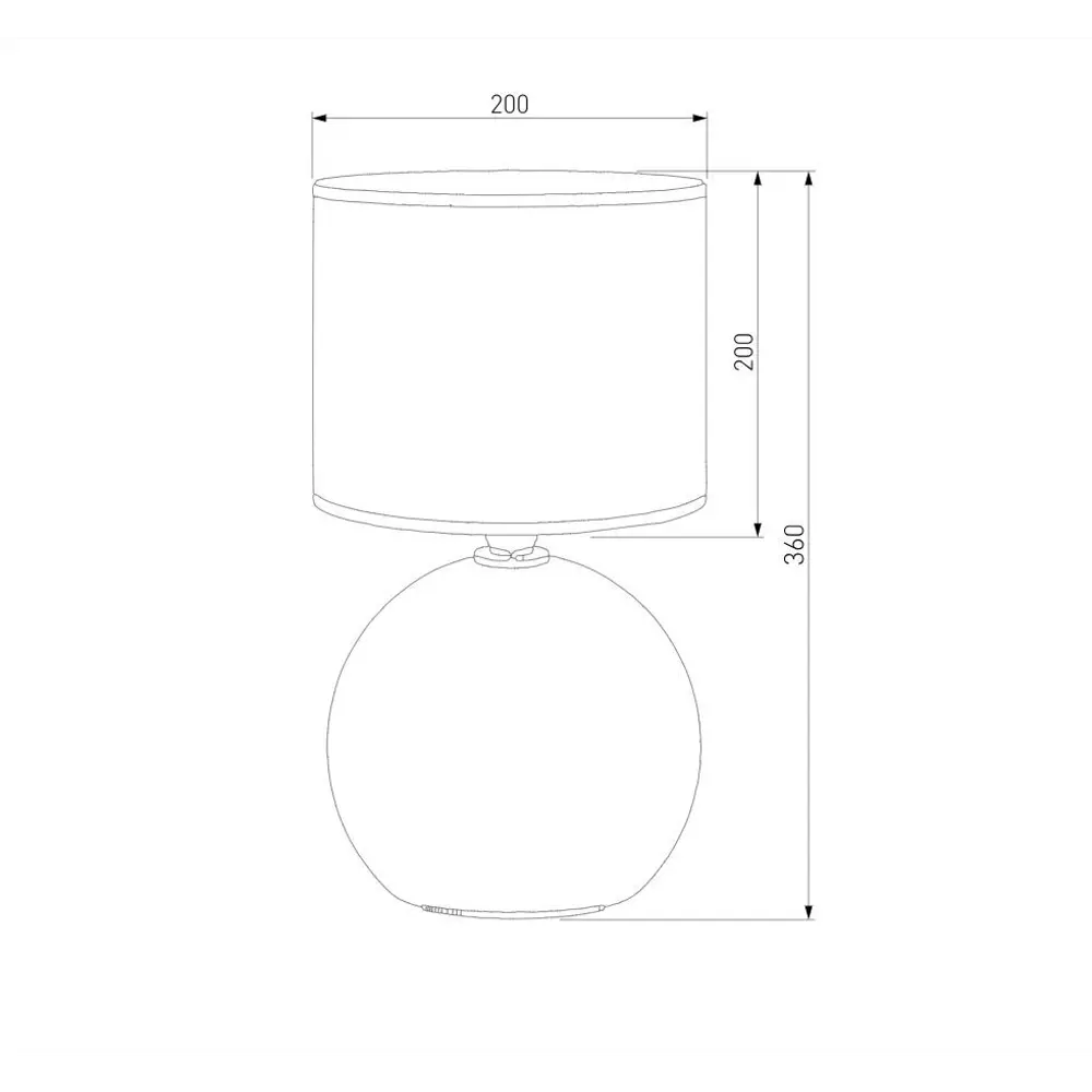 Фото 4 Настольная лампа TK Lighting Palla 5068 цвет черный Фото 4 Настольная лампа TK Lighting Palla 5068 цвет черный