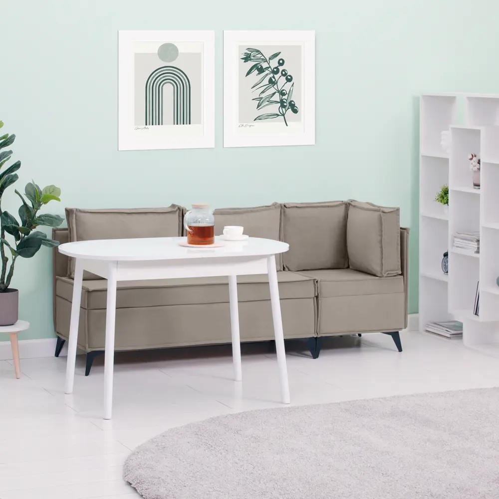 Фото 9 Диван кухонный Норта Loft XS 58.5 x 80 x 58.5 см цвет kvest 032 Фото 9 Диван кухонный Норта Loft XS 58.5 x 80 x 58.5 см цвет kvest 032