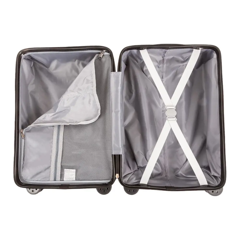 Фото 4 Чемодан Supra Luggage sts-1003-l размер L 47.5x75x27.5 см abs-пластик цвет серебристый Фото 4 Чемодан Supra Luggage sts-1003-l размер L 47.5x75x27.5 см abs-пластик цвет серебристый