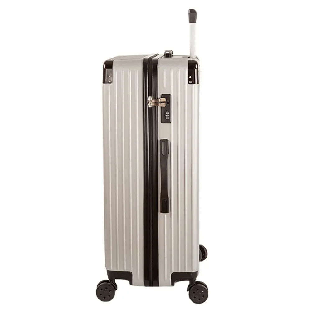 Фото 3 Чемодан Supra Luggage sts-1003-l размер L 47.5x75x27.5 см abs-пластик цвет серебристый Фото 3 Чемодан Supra Luggage sts-1003-l размер L 47.5x75x27.5 см abs-пластик цвет серебристый